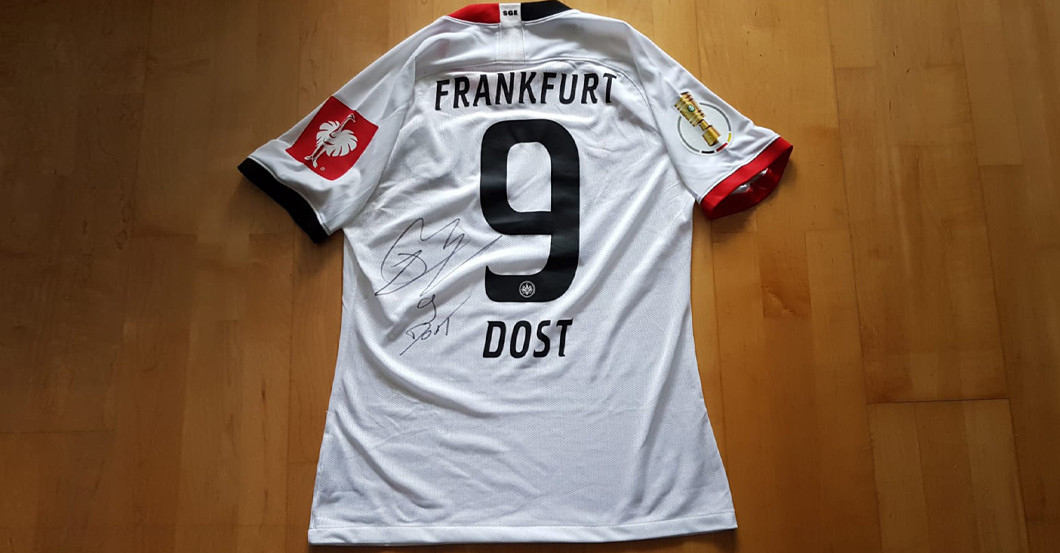 Bas Dost Frankfurt Trikot   Bas Dost Frankfurt Trikot