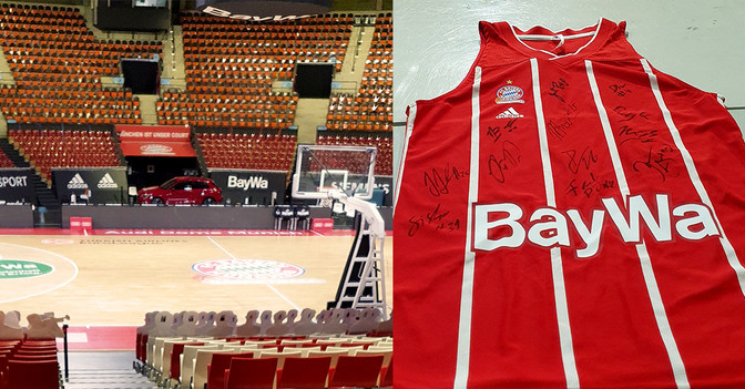 Bayern Basketball Shirt   Bayern Basketball Shirt