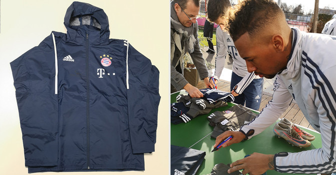 Bayern Jacke Boateng   Bayern Jacke Boateng