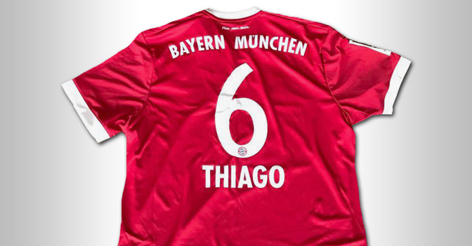 Bayern Trikot Thiago   Bayern Trikot Thiago