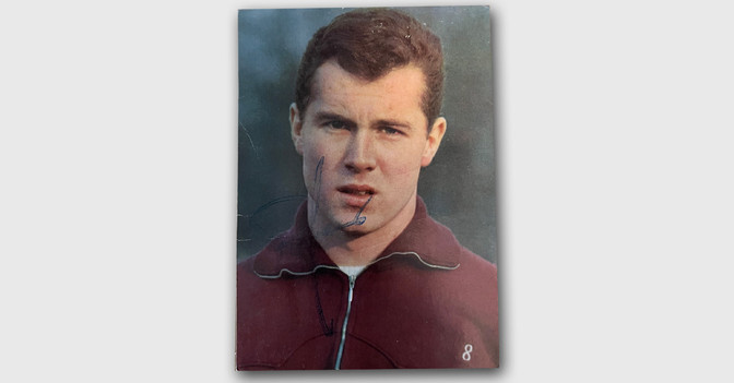 Beckenbauer Signatur 1966   Beckenbauer Signatur 1966