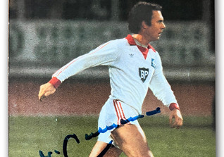  Beckenbauer Signatur 1982 