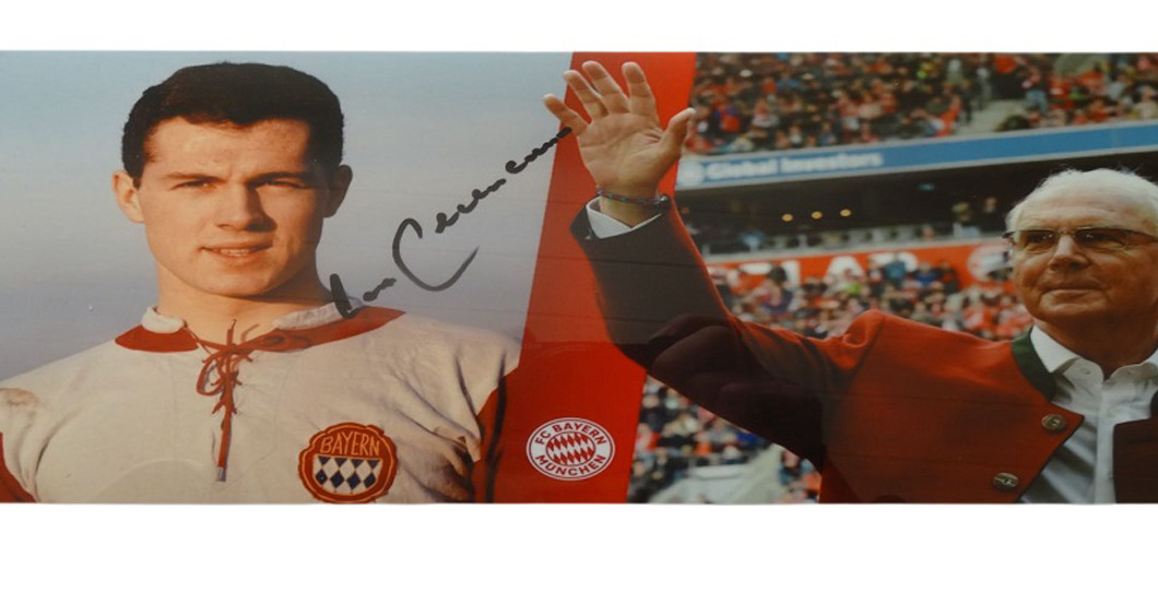 Beckenbauer Trikot Foto   Beckenbauer Trikot Foto