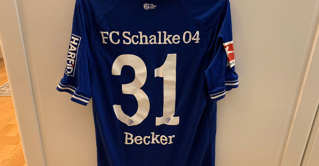  Becker Schalke Trikot  