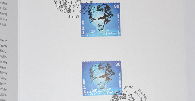 Beethoven Briefmarken   Beethoven Briefmarken