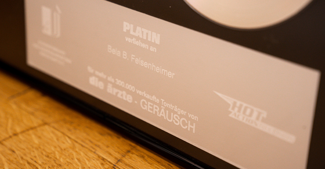 Bela B Platin Award    Bela B Platin Award