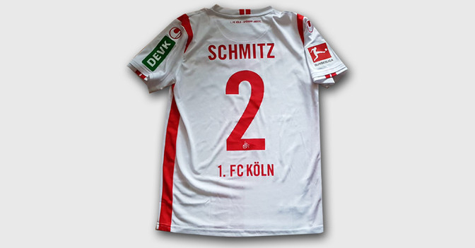 Benno Schmitz Köln Trikot   Benno Schmitz Köln Trikot
