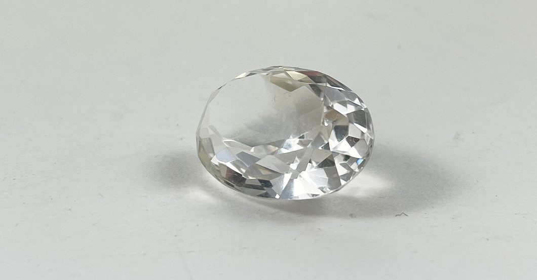 Bergkristall oval   Bergkristall oval