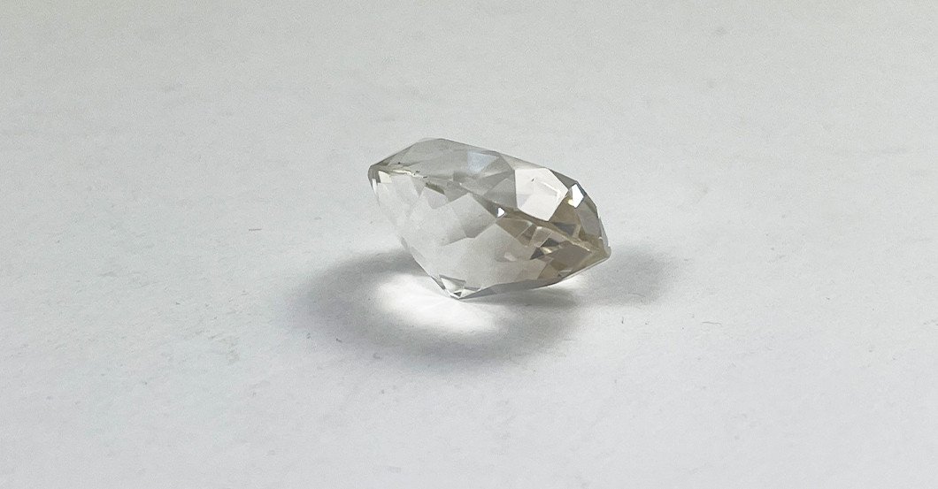 Bergkristall oval   Bergkristall oval