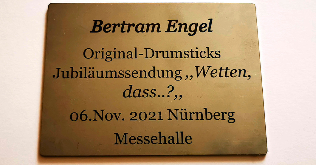  Bertram Engel Drumsticks 