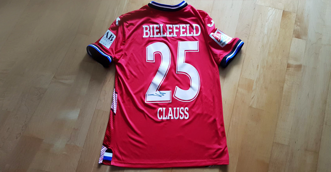 Bielefeld Trikot Clauss   Bielefeld Trikot Clauss