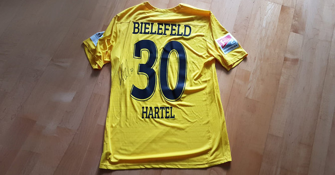 Bielefeld Trikot Hartel   Bielefeld Trikot Hartel