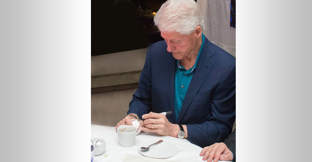Bill Clinton Baseball   Bill Clinton Baseball