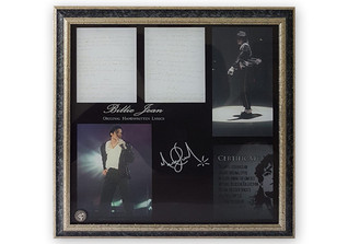  Billie Jean Glaskunstwerk  