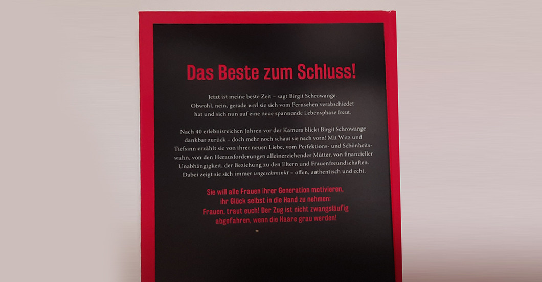 Birgit Schrowange Buch   Birgit Schrowange Buch