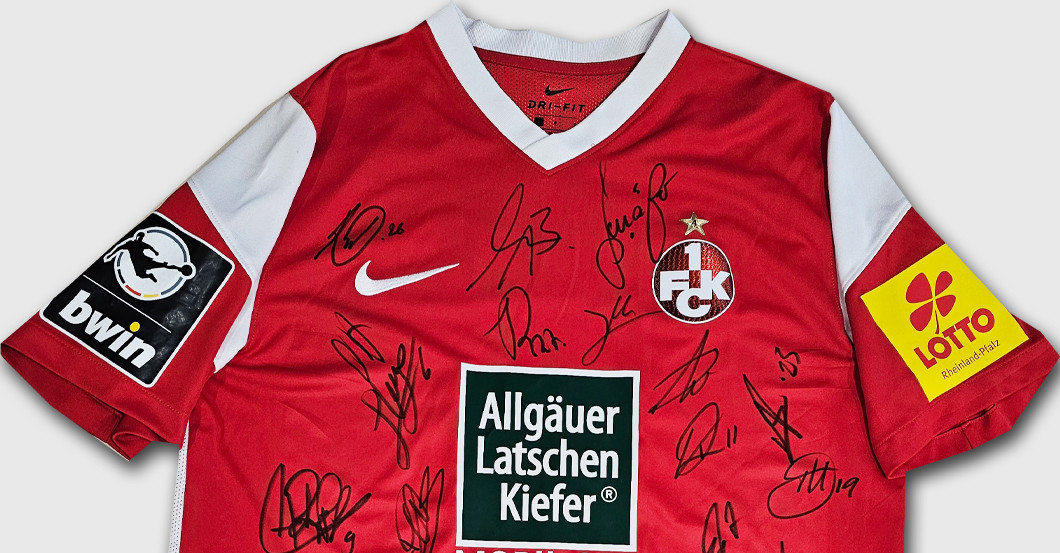 BJ FCK Trikot signiert   BJ FCK Trikot signiert