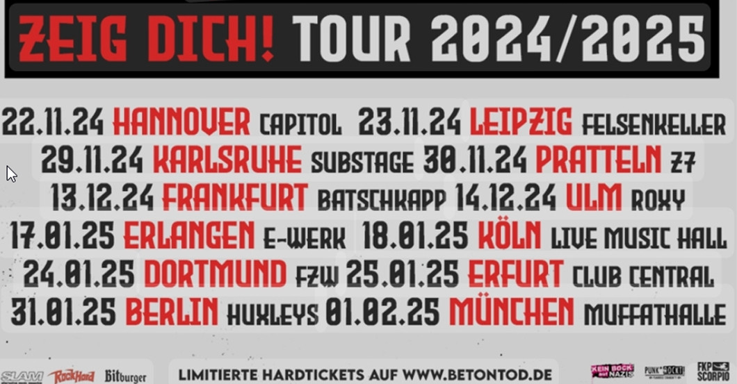 BN Betontod treffen   BN Betontod treffen