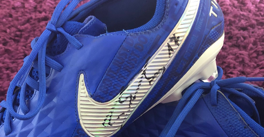  Boateng signierte Schuhe 