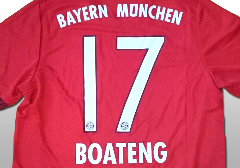  Boatengs FCB Heimtrikot 