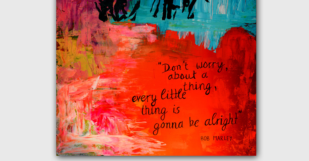  Bob Marley Kunstwerk 