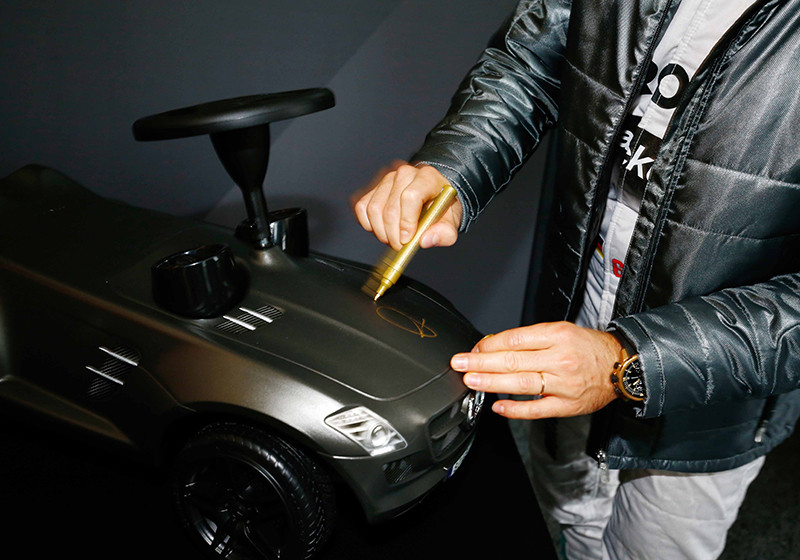  Bobbycar Hamilton Rosberg 