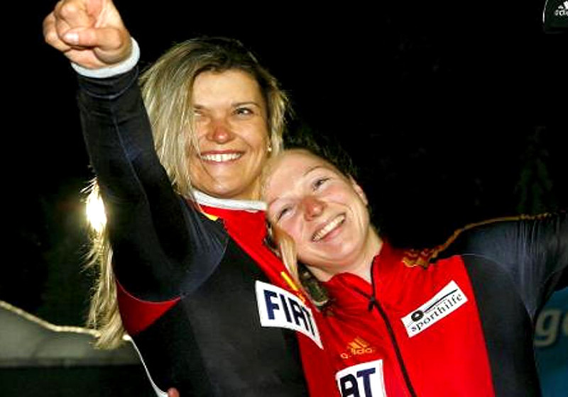 Bobfahrt Susi Erdmann 2   Bobfahrt Susi Erdmann 2