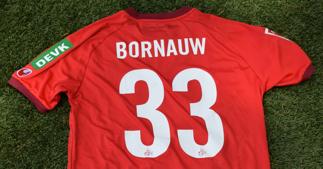 Bornauw matchworn Trikot   Bornauw matchworn Trikot