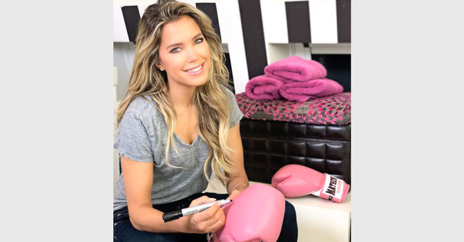 Boxhandschuhe Sylvie Meis   Boxhandschuhe Sylvie Meis