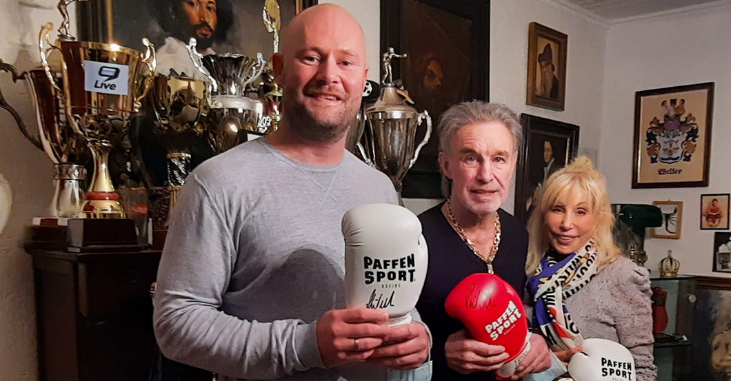  Boxhandschuhe Weller rot 