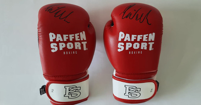  Boxhandschuhe Weller rot 