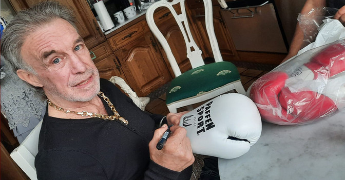  Boxhandschuhe Weller weiß 