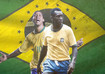  Brasilien Flagge Pele 