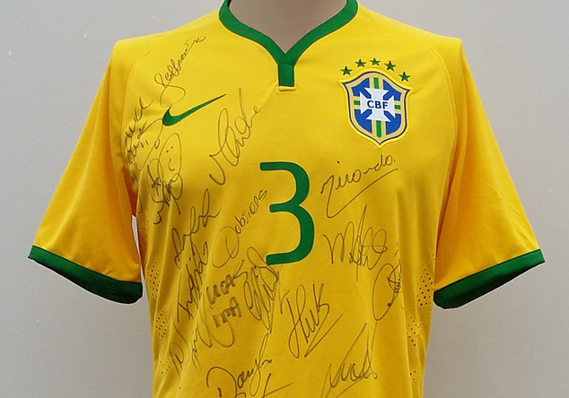 Brasilien-Trikot Miranda   Brasilien-Trikot Miranda