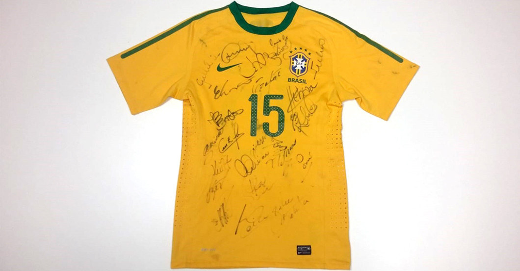 Brasilien Trikot Silva   Brasilien Trikot Silva