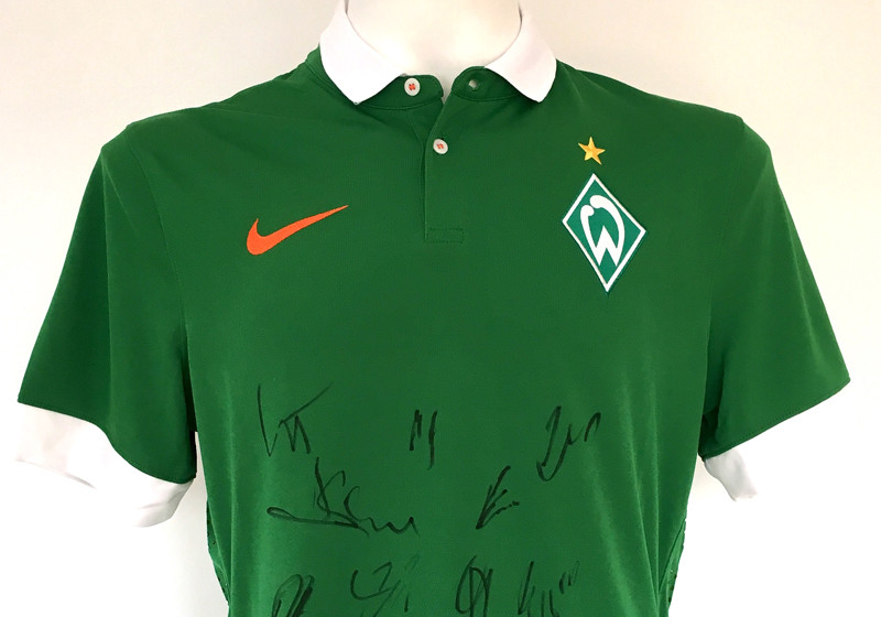  Bremen Trikot signiert 
