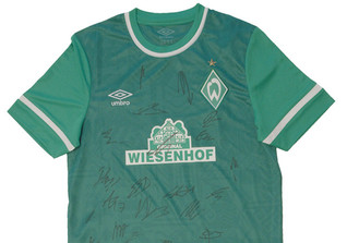  Bremen Trikot teamsig  