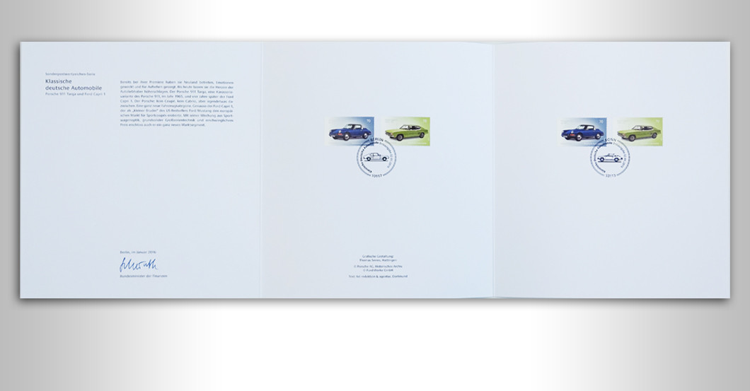  Briefmarke Autos 