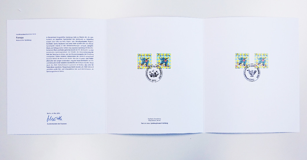 Briefmarke Spielzeug 