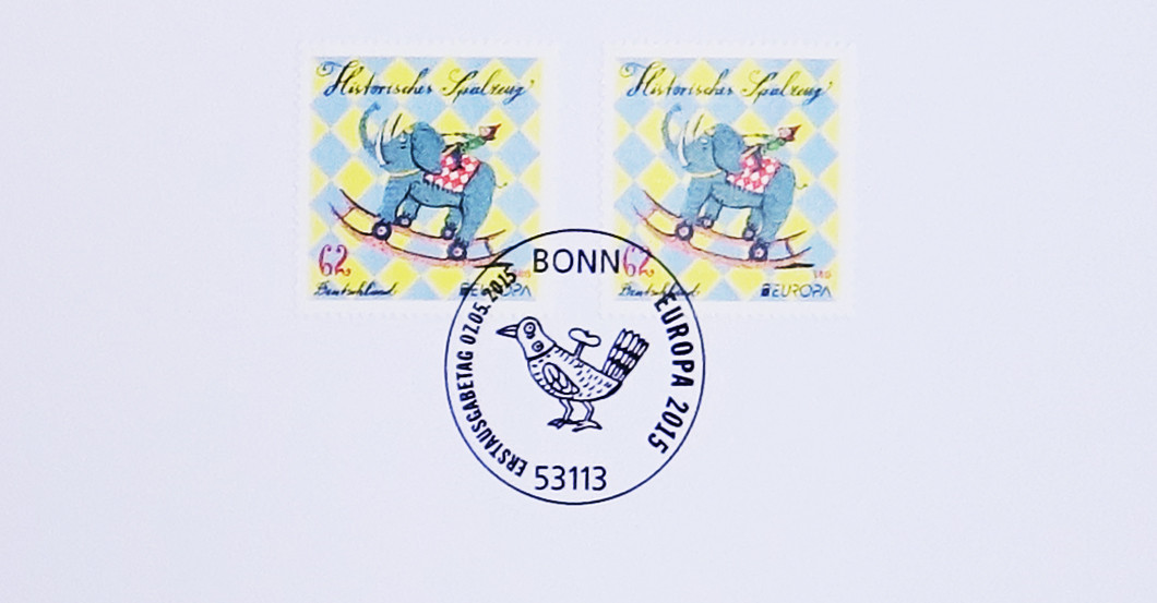  Briefmarke Spielzeug 