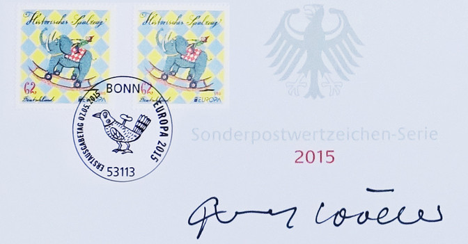  Briefmarke Spielzeug 