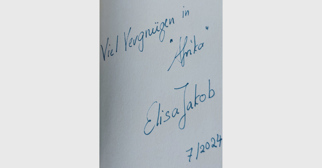 Buch Elisa Jakob   Buch Elisa Jakob