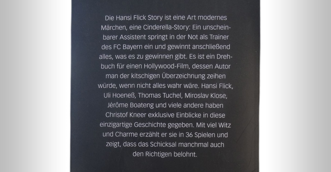 Buch Hansi Flick    Buch Hansi Flick