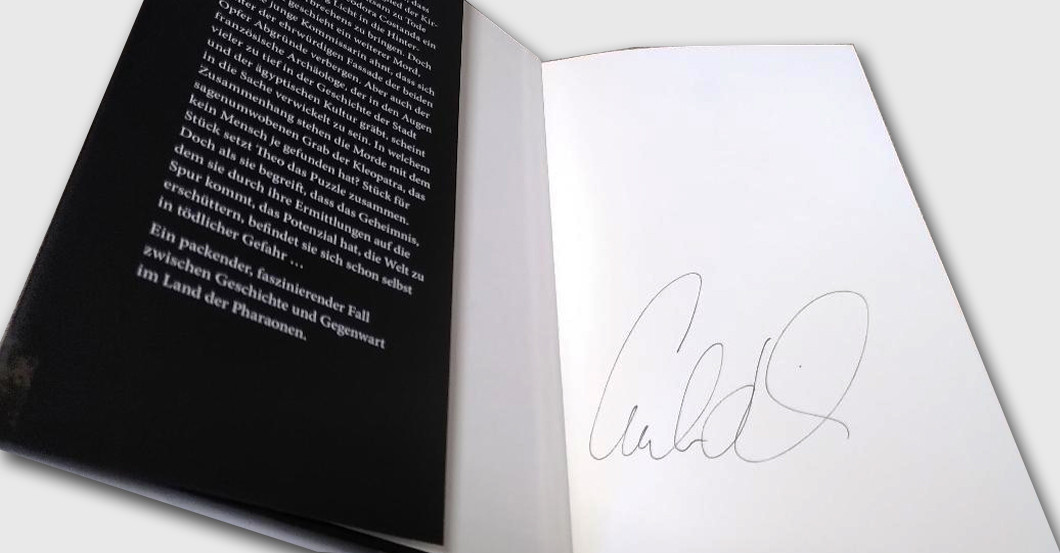 Buch Kleopatras Grab   Buch Kleopatras Grab