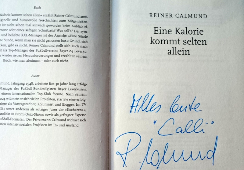  Buch Reiner Calmund  