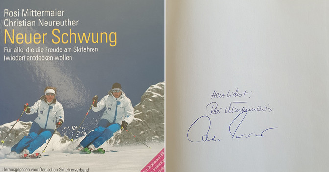 Buch Rosi Mittermaier    Buch Rosi Mittermaier