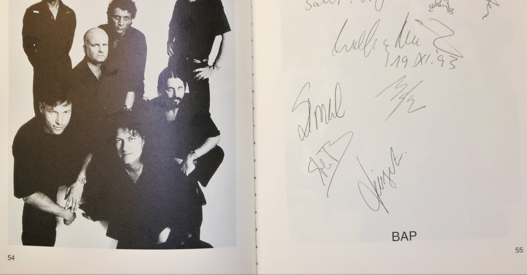  Buch signiert BAP 