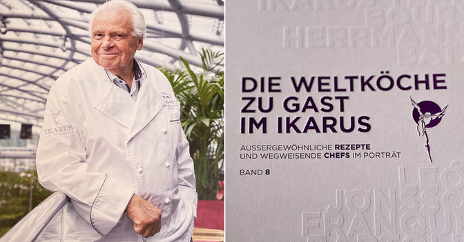 Buch Weltköche im Ikarus   Buch Weltköche im Ikarus