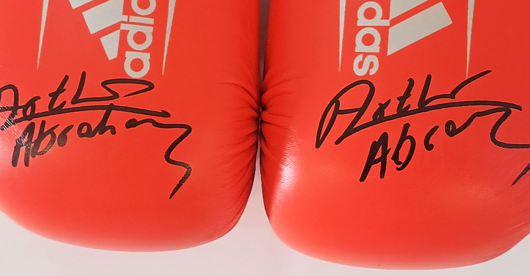  BÜ Abrahams Boxhandschuhe 