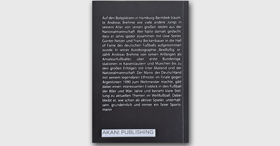  BÜ Andy Brehme Buch 