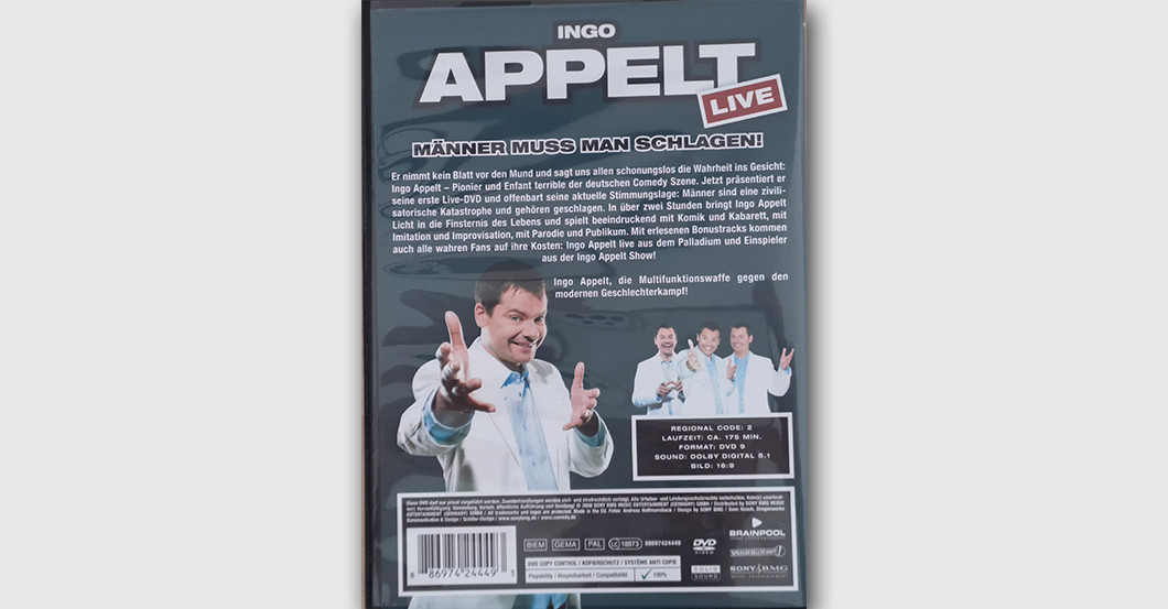  BÜ Appelt Paket DVD 